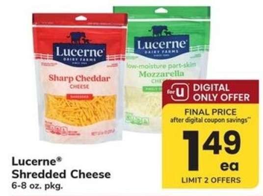 Lucerne Shredded Cheese