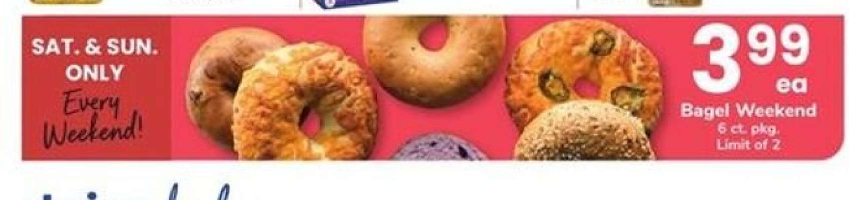 Bagel Weekend