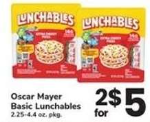 Oscar Mayer Basic Lunchables