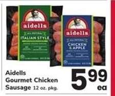 Aidells Gourmet Chicken Sausage