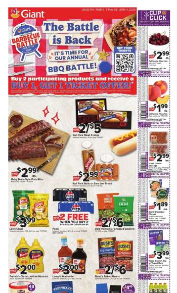 Giant Food Flyer - 05/29/2026 - 06/04/2026.