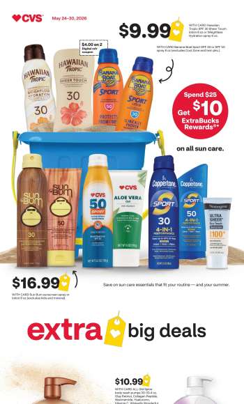 CVS Pharmacy Flyer - 05/24/2026 - 05/30/2026.