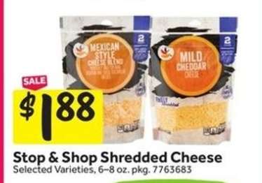 Stop & Shop Shredded Cheese
