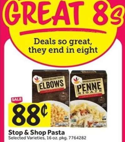 Stop & Shop Pasta