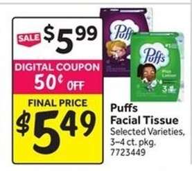 Puffs Facial Tissue*
