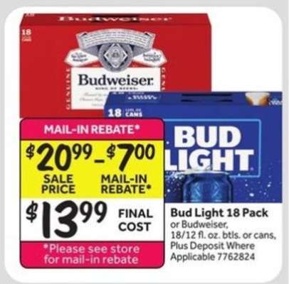 Bud Light 18 Pack