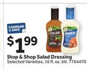 Stop & Shop Salad Dressing