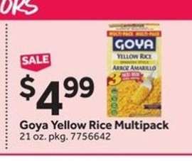 Goya Yellow Rice Multipack
