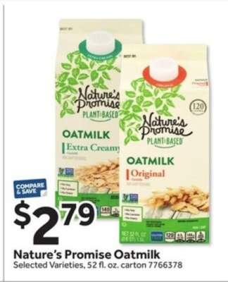 Nature's Promise Oatmilk