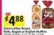 Dave's Killer Bread, Rolls, Bagels or English Muffins