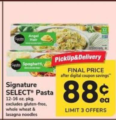 Signature Select Pasta