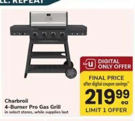 Charbroil 4-Burner Pro Gas Grill
