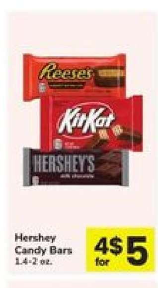 Hershey Candy Bars