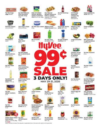 Hy-Vee Flyer - 05/29/2026 - 05/31/2026.