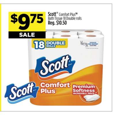 Scott Comfort Plus Bath Tissue