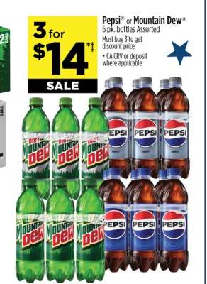 Pepsi or Mountain Dew