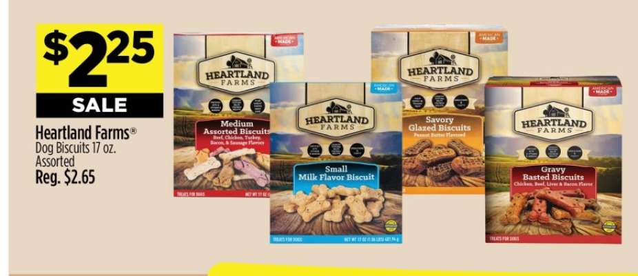Heartland Farms® Dog Biscuits