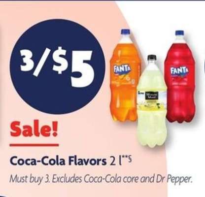 Coca-Cola Flavors 2L