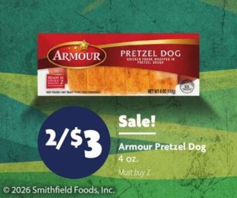 Armour Pretzel Dog