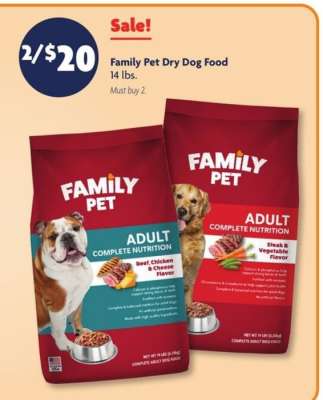 Family Pet Dry Dog Food