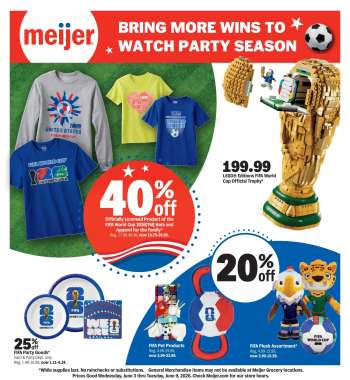 Meijer Flyer - 06/03/2026 - 06/09/2026.