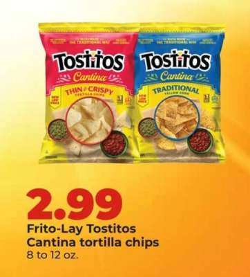 Frito-Lay Tostitos Cantina tortilla chips