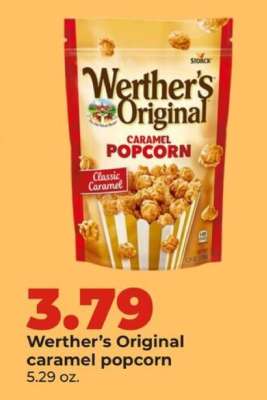 Werther’s Original caramel popcorn