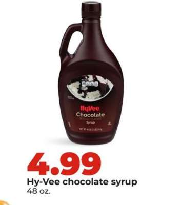 Hy-Vee chocolate syrup