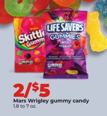 Mars Wrigley gummy candy
