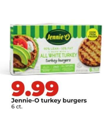 Jennie-O Turkey Burgers