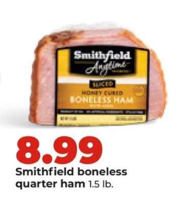 Smithfield Boneless Quarter Ham