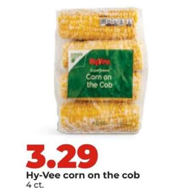 Hy-Vee corn on the cob