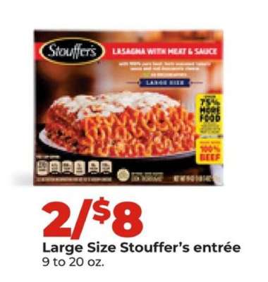 Stouffer's Lasagna with Meat & Sauce