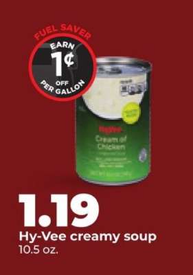 Hy-Vee creamy soup