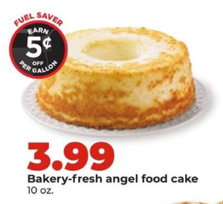 Bakery fresh angel food cake