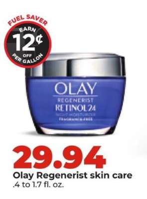 Olay Regenerist skin care