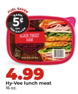 Hy-Vee lunch meat