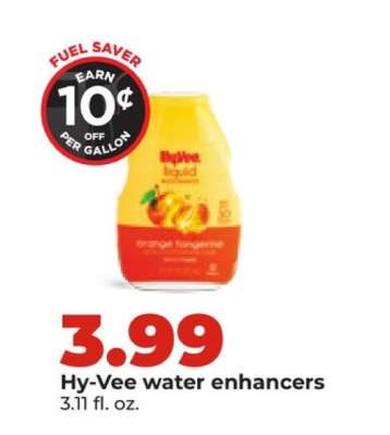 Hy-Vee water enhancers