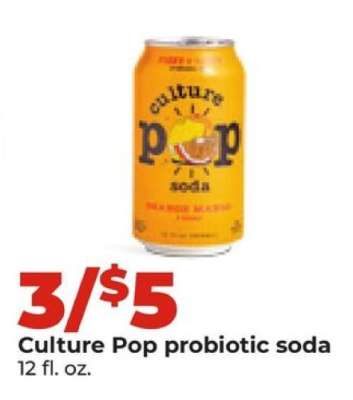 Culture Pop Probiotic Soda
