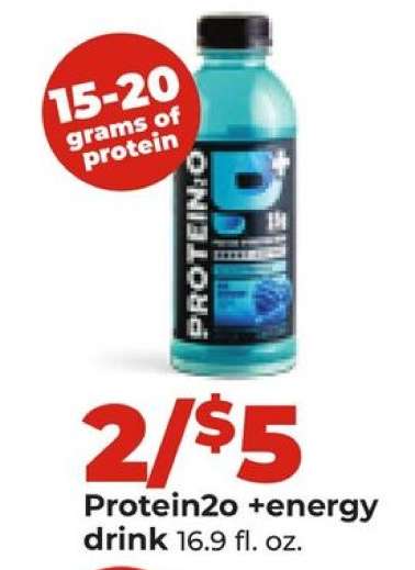 Protein2o +energy drink