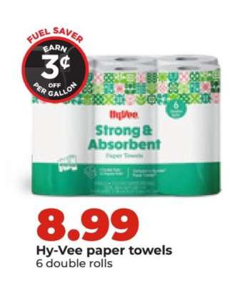 Hy-Vee paper towels