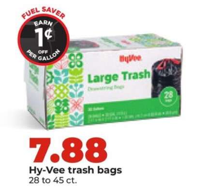 Hy-Vee trash bags