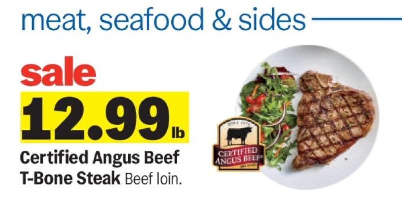 Certified Angus Beef T-Bone Steak