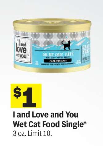 I and Love and You Wet Cat Food Single