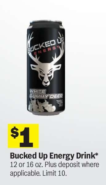 Bucked Up energy drink