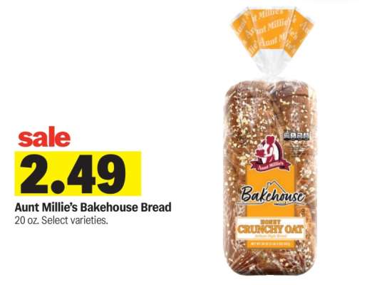 Aunt Millie's Bakehouse Bread