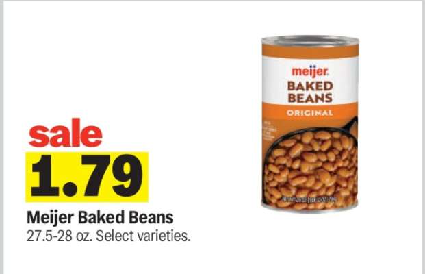 Meijer Baked Beans