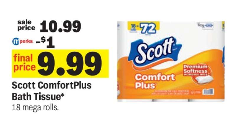 Scott ComfortPlus Bath Tissue*