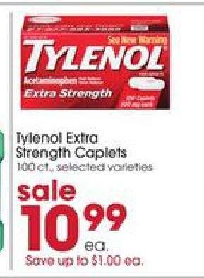 Tylenol Extra Strength Caplets