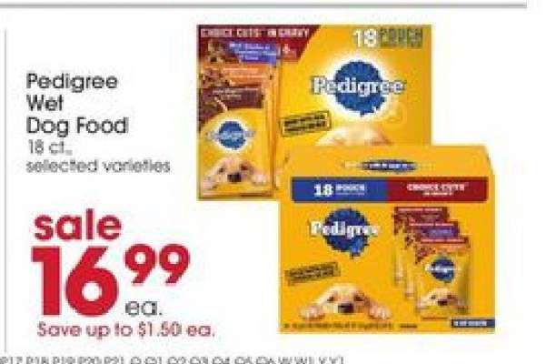 Pedigree Wet Dog Food*